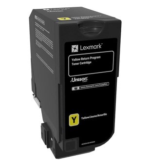 Lexmark 74C20Y0 Yellow Original Toner Cartridge (74C20Y0) 