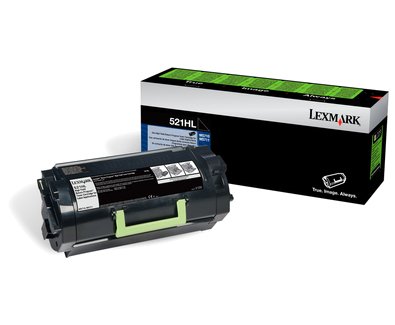 Lexmark 52D2H0L Black Original Toner Cartridge (52D2H0L) 