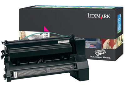 Lexmark C780, C782 Original Magenta Return Program Toner Cartridge - Extra High Capacity (C780H1MG) 