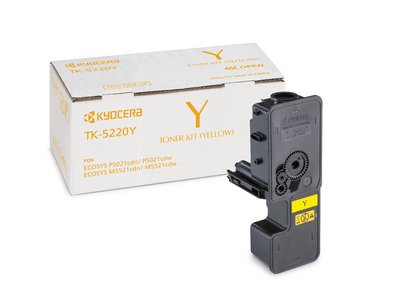 Kyocera TK-5220Y Yellow Original Toner Cartridge (TK-5220Y) 