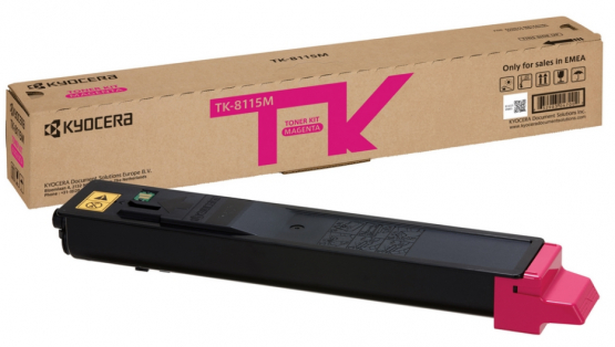 Kyocera TK-8115M Magenta Original Toner Cartridge (TK8115M) 