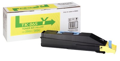 Kyocera TK-865Y Yellow Original Toner Cartridge (TK-865Y) 