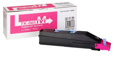 Kyocera TK-865M Magenta Original Toner Cartridge (TK-865M) 