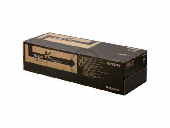 Kyocera TK-8705K Black Original Toner Cartridge (TK-8705K) 