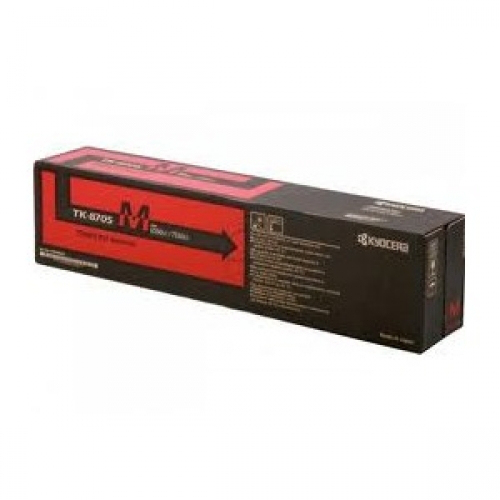 Kyocera TK-8705M Magenta Original Toner Cartridge (TK-8705M) 