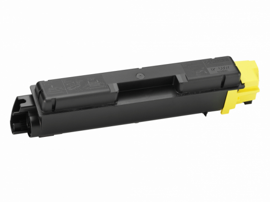 Kyocera TK-580Y Yellow Original Toner Cartridge (1T02KTANL0) 