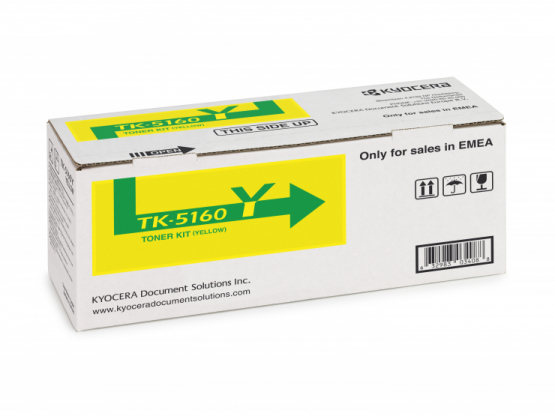 Kyocera TK-5160Y Yellow Original Toner Cartridge (TK-5160Y) 