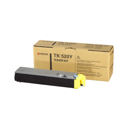 Kyocera TK-520Y Yellow Original Toner Cartridge (1T02HJAEU0) 