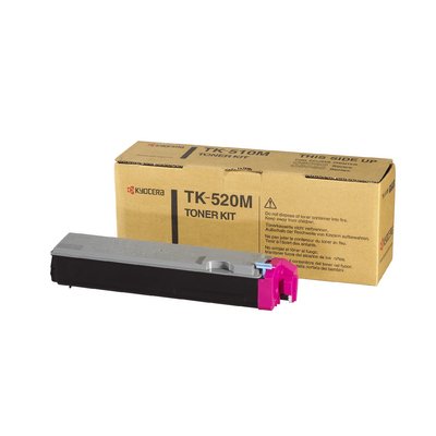 Kyocera TK-520M Magenta Original Toner Cartridge (1T02HJBEU0) 