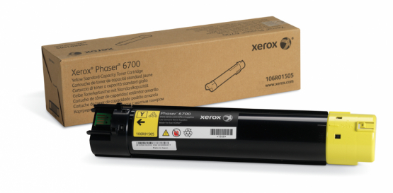 Xerox Phaser 6700 Yellow Toner Cartridge (106R01505) 