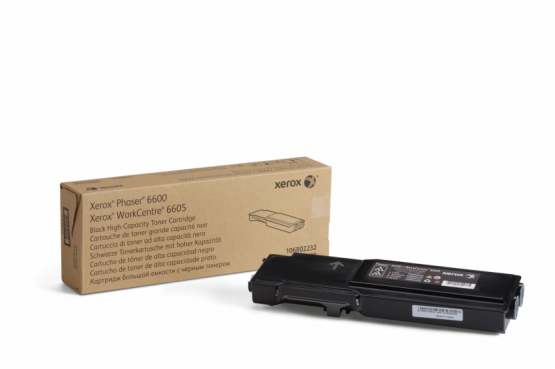 Xerox Phaser 6600 / WorkCentre 6605 Black Toner Cartridge - High Capacity(106R02232) 