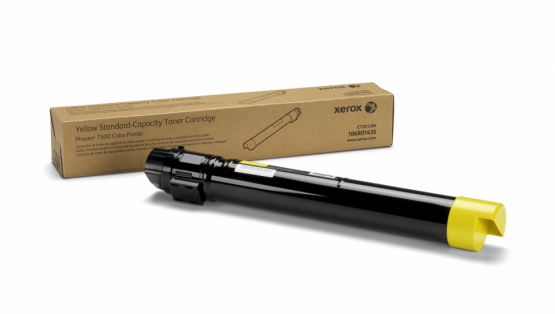Xerox Phaser 7500 Yellow Toner Cartridge (106R01435) 