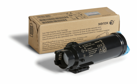 Xerox Phaser 6510 / WorkCentre 6515 CyanToner Cartridge - High Capacity (106R03477) 