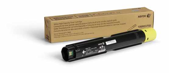 Xerox VersaLink C7000 Yellow Toner Cartridge - High Capacity (106R03758) 