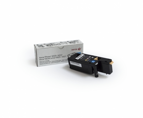 Xerox Phaser 6020 / 6022 / WorkCentre 6025 / 6027 Cyan Toner Cartridge (106R02756) 