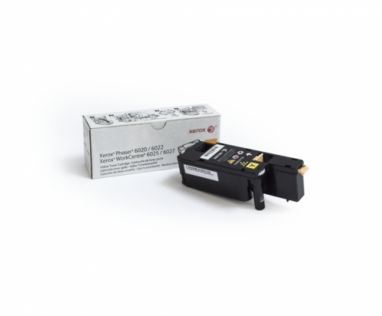 Xerox Phaser 6020 / 6022 / WorkCentre 6025 / 6027 Yellow Toner Cartridge (106R02758) 