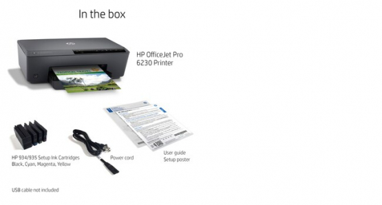 HP OfficeJet Pro 6230 Inkjet Printer (E3E03A#A81) 