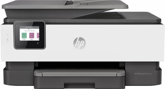 HP OfficeJet Pro 8022 Inkjet Printer (1KR65B#BHC) 