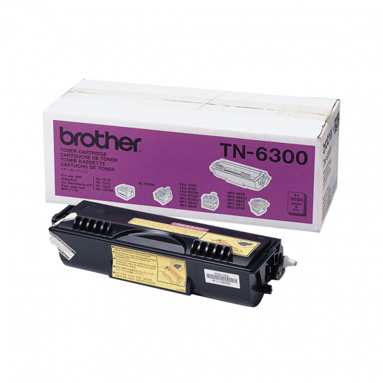 Brother TN6300 Black Toner Cartridge (TN6300) 