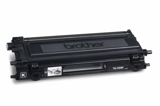 Brother TN135BK Black Toner Cartridge (TN135BK) 