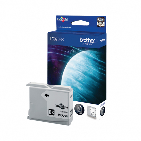 Brother LC970BK Black Ink Cartridge (LC970BK) 