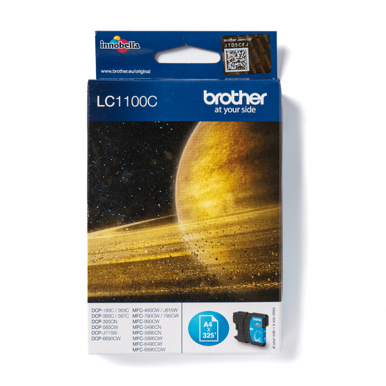 Brother LC-1100C Cyan Ink Cartridge (LC1100C) 