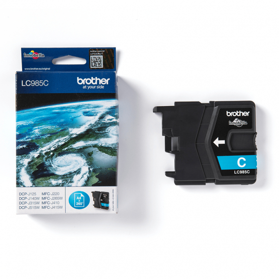 Brother LC985C Cyan Ink Cartridge (LC985C) 