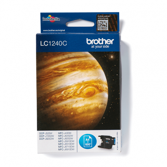 Brother LC-1240C Cyan Ink Cartridge (LC1240C) 