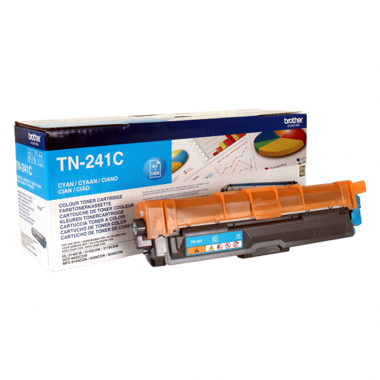 Brother TN-241C Cyan Toner Cartridge (TN241C) 