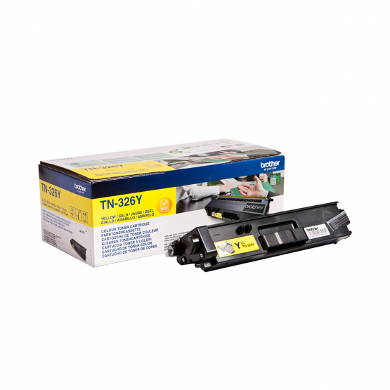 Brother TN-326Y Yellow Toner Cartridge (TN326Y) 