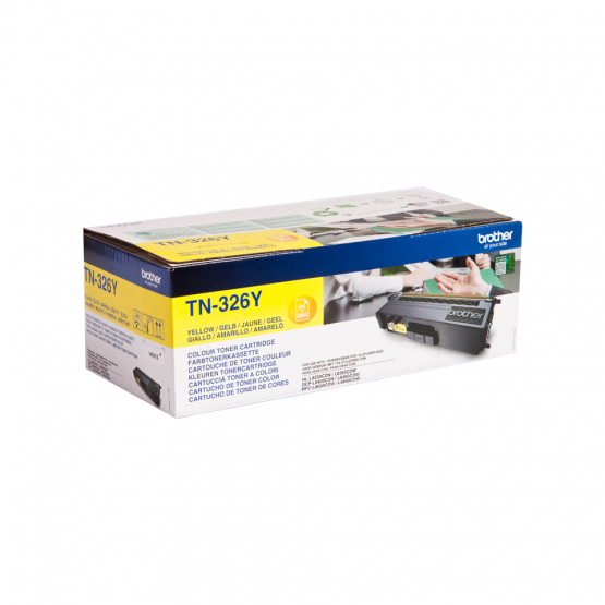 Brother TN-326Y Yellow Toner Cartridge (TN326Y) 