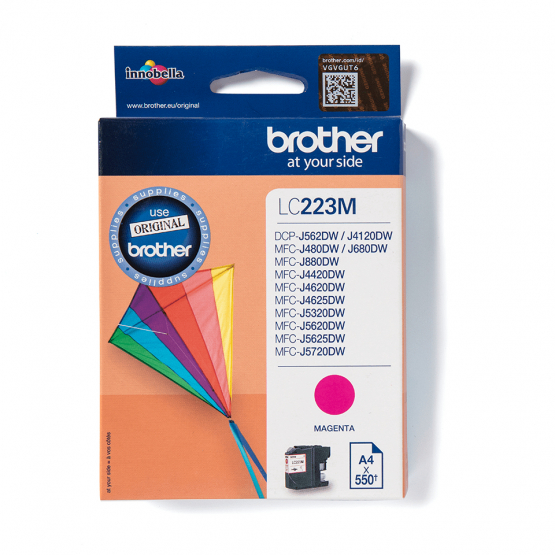Brother LC-223M Magenta Ink Cartridge (LC223M) 