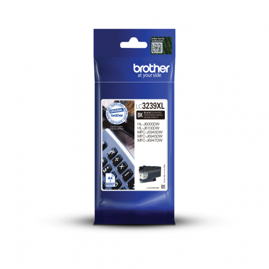 Brother LC-3239XLBK Black Ink Cartridge - High Capacity (LC3239XLBK) 