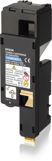 Epson Cyan Toner Cartridge (C13S050671) 