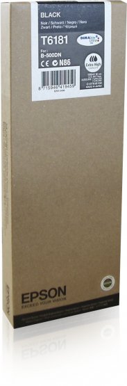 Epson Ink Cartridge Extra HC Black 8k (C13T618100) 