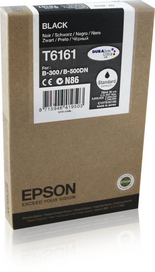 Epson Ink Cartridge SC Black 3k (C13T616100) 