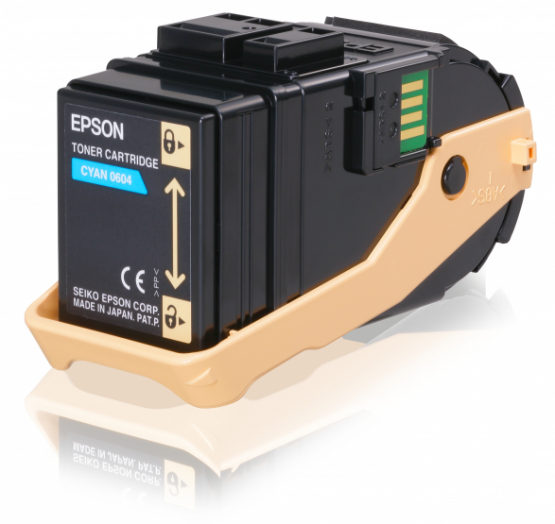 Epson Cyan Toner Cartridge (C13S050604) 