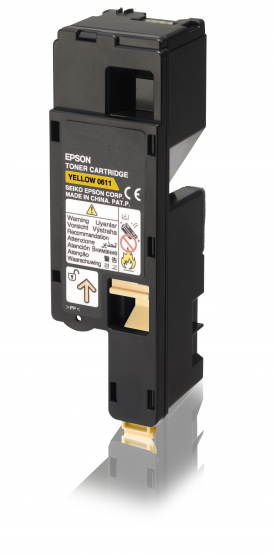 Epson High Capacity Toner Cartridge Yellow 1.4k (C13S050611) 