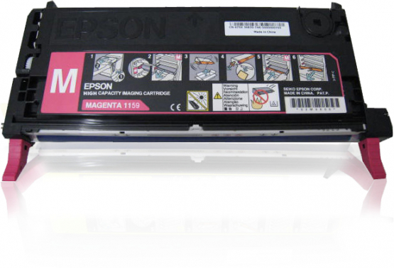 Epson AcuLaser C2800 Magenta Toner Cartridge - High Capacity (C13S051159) 