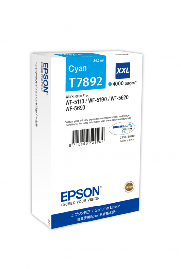 Epson Ink Cartridge XXL Cyan (C13T789240) 
