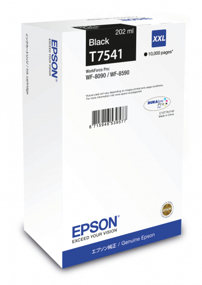 Epson WF-8090 / WF-8590 Black Ink Cartridge XXL (C13T754140) 