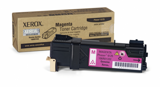 Xerox Phaser 6125 Magenta Toner Cartridge (106R01332) 