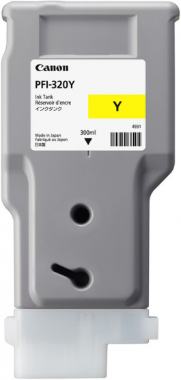 Canon PFI-320Y Yellow Ink Cartridge (2893C001AA)